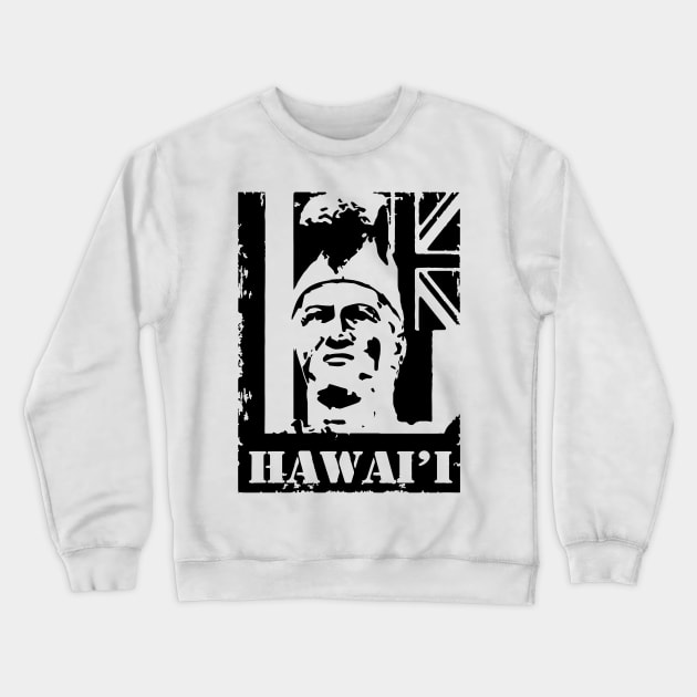 Hawai'i King Kamehameha by Hawaii Nei All Day Crewneck Sweatshirt by hawaiineiallday